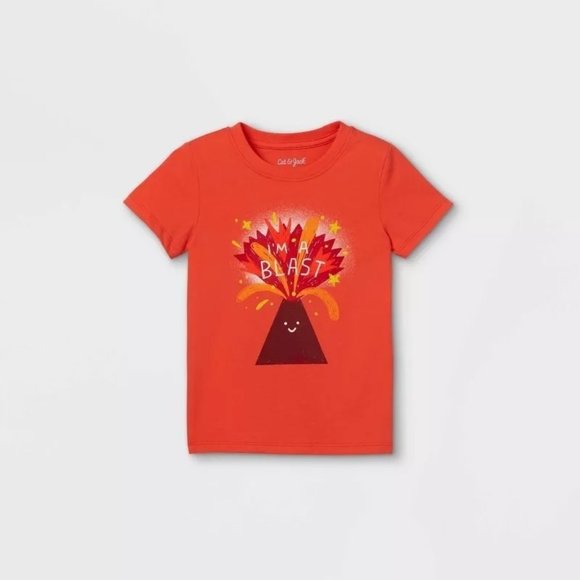 I'm A Blast orange short sleeve graphic tee NEW WITH TAGS - Picture 1 of 3